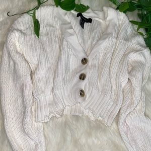 Long sleeve crop top